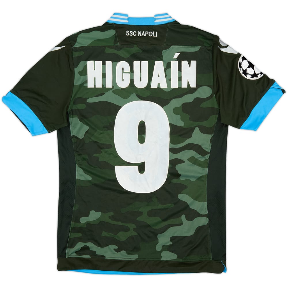 2013-14 Napoli Away Shirt Higuain #9 - 6/10 - (M)