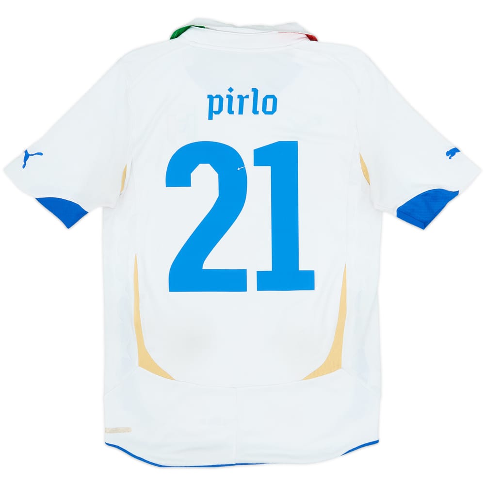 2010-12 Italy Away Shirt Pirlo #21 - 6/10 - (S)