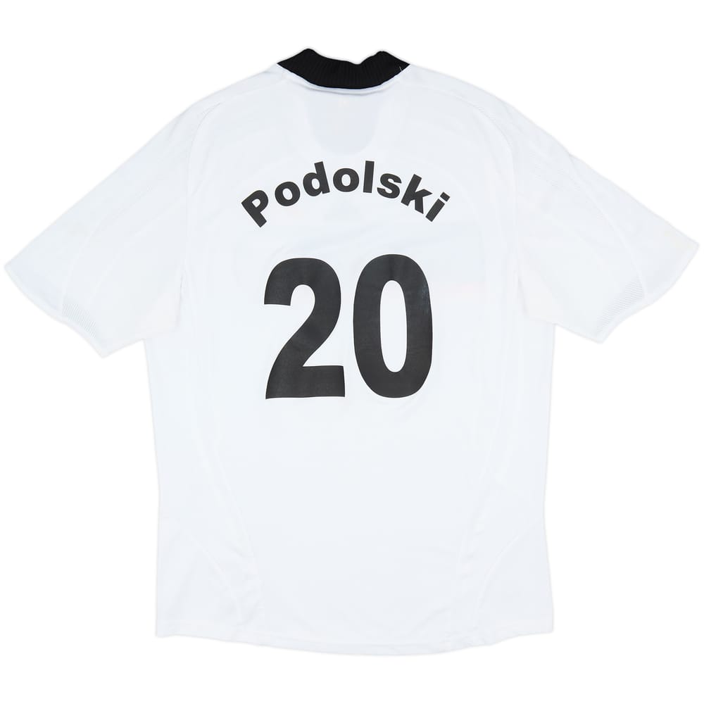 2008-09 Germany Home Shirt Podolski #20 - 6/10 - (L)