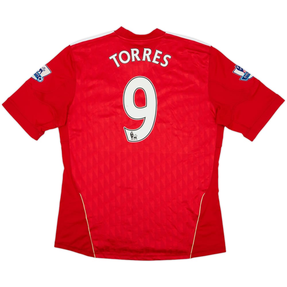 2010-12 Liverpool Home Shirt Torres #9 - 6/10 - (L)