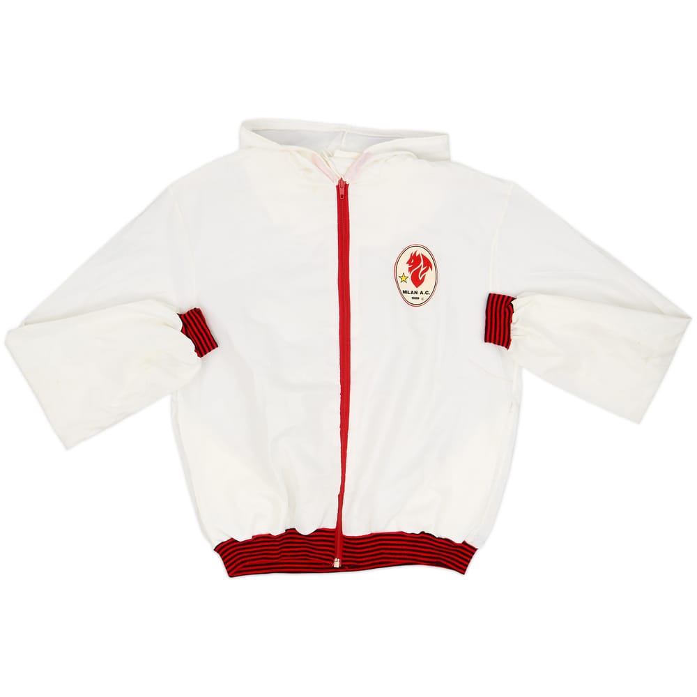 1990s AC Milan Hooded Track Jacket - 8/10 - (XL)