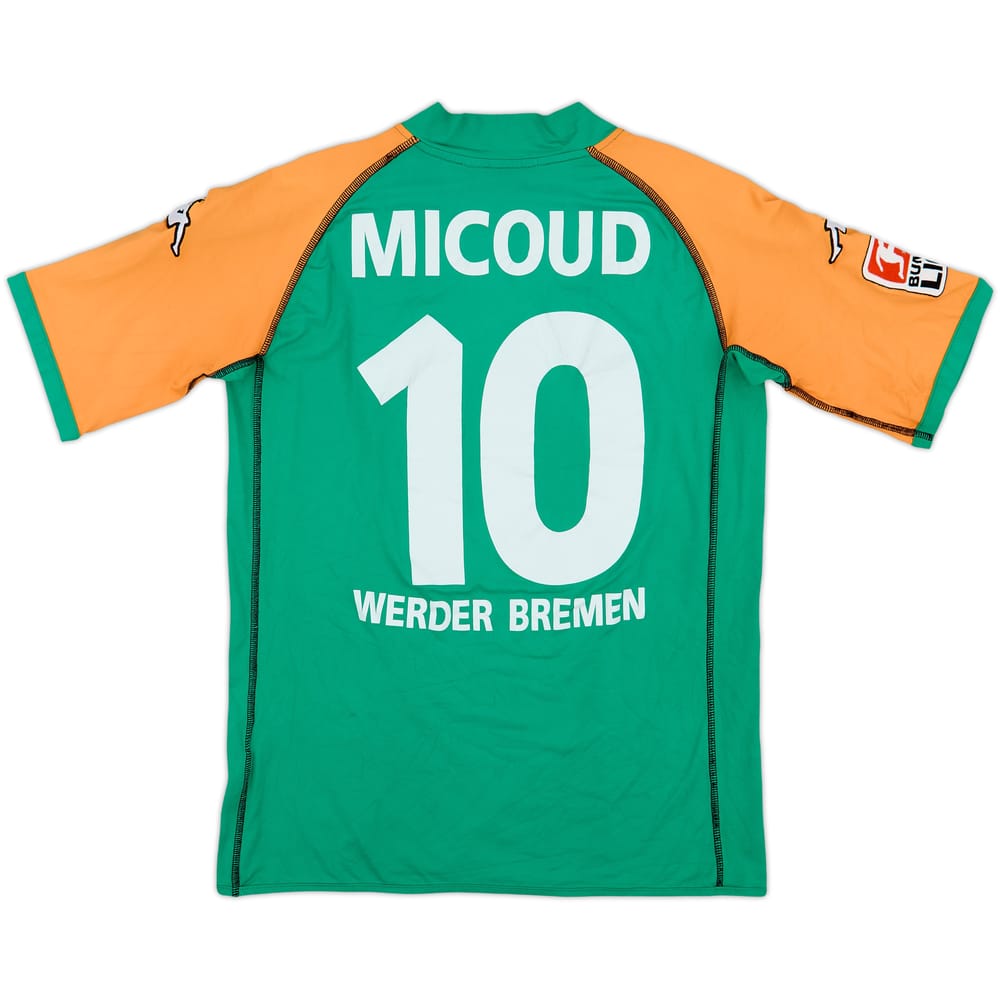 2003-04 Werder Bremen Home Shirt Micoud #10 - 6/10 - (S)
