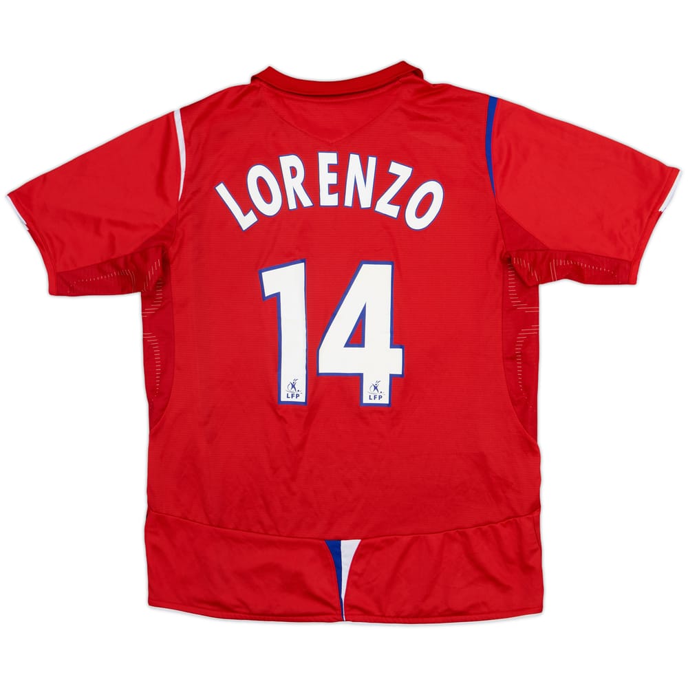 2006-07 Lyon Away Shirt Lorenzo #14 - 5/10 - (L)