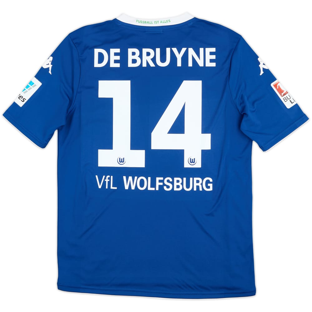 2014-15 Wolfsburg Third Shirt De Bruyne #14 - 6/10 - (L)