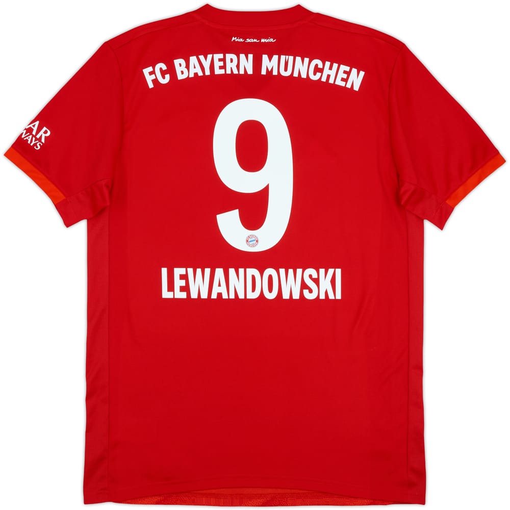 2019-20 Bayern Munich Home Shirt Lewandowski #9 - 9/10 - (M)