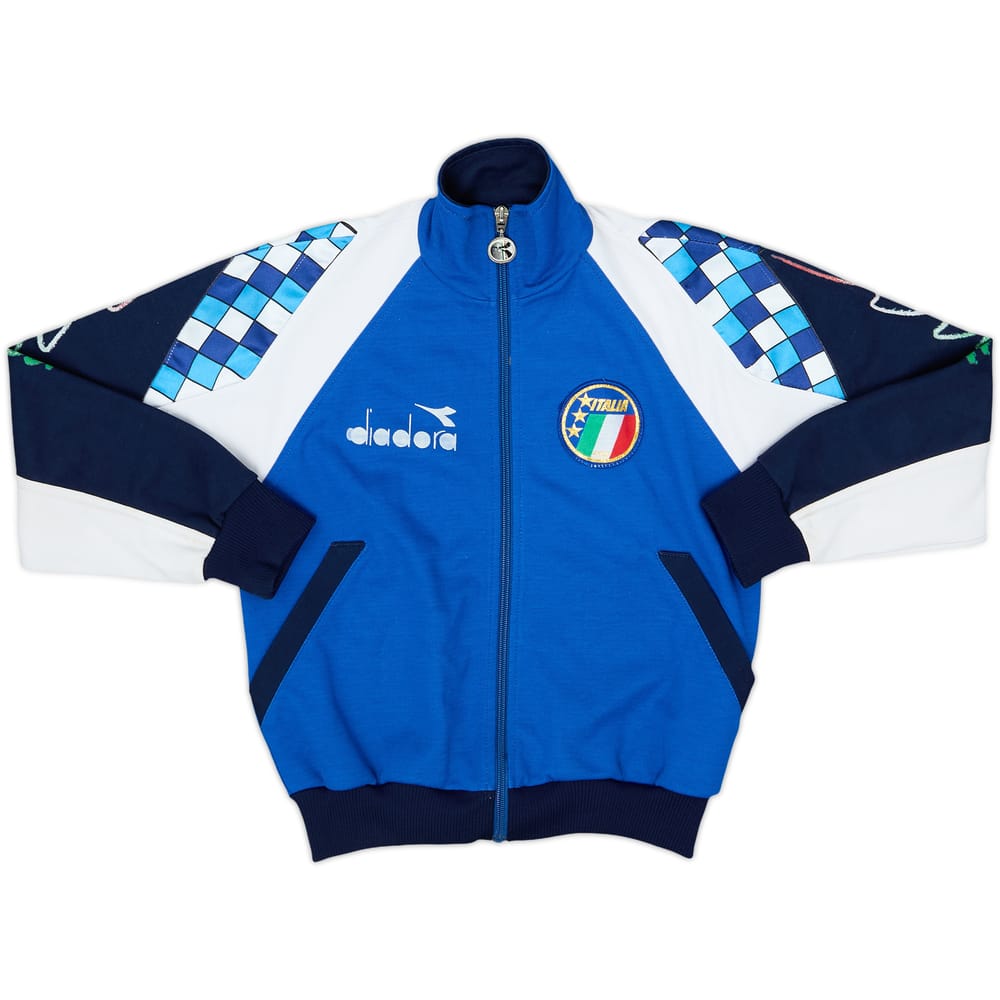1990 Italy Diadora Track Jacket - 6/10 - (M.Boys)