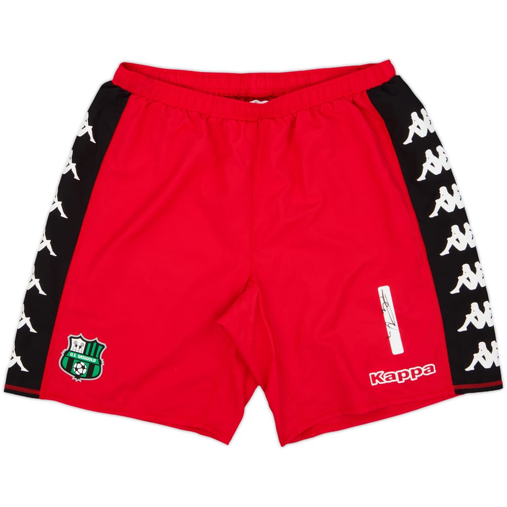 2016-17 Sassuolo Signed Kappa Training Shorts - 10/10 - (XXL)