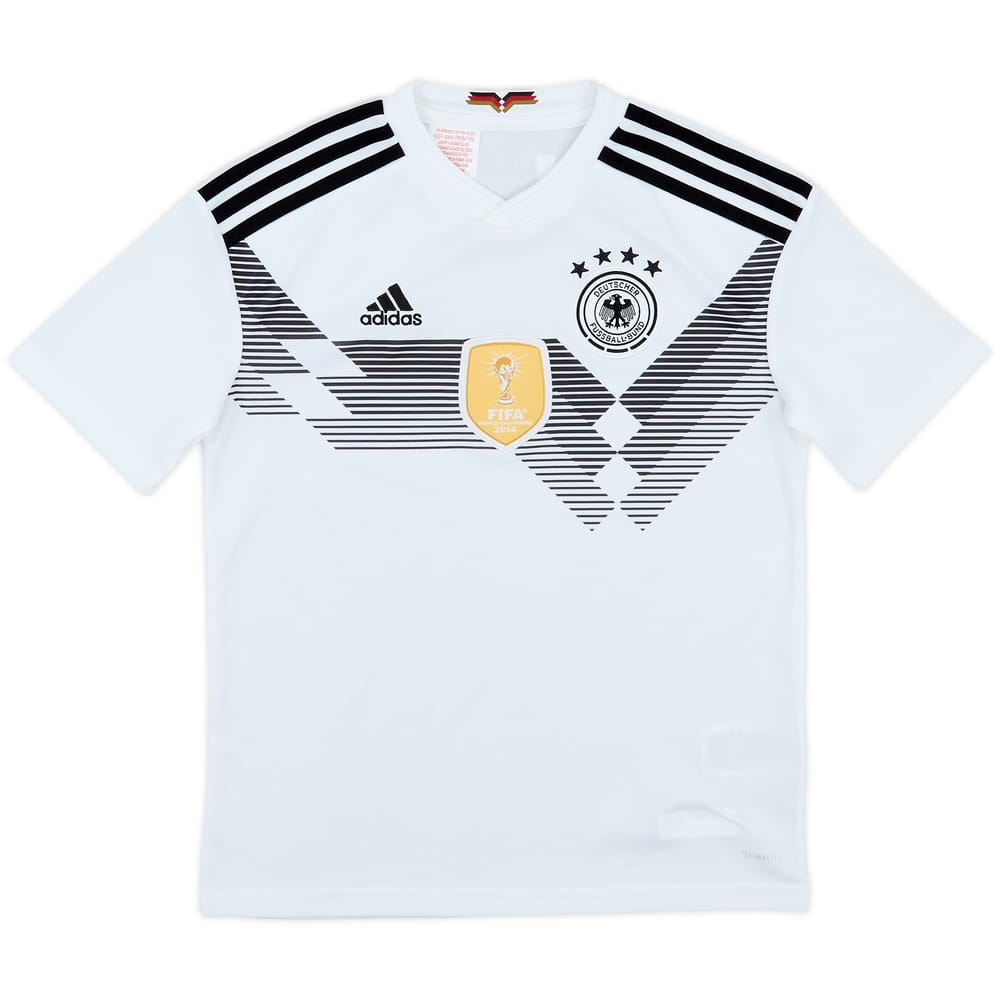 2018-19 Germany Home Shirt - 8/10 - (M.Boys)
