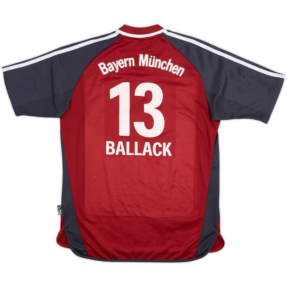 2002-03 Bayern Munich Home Shirt Ballack #13 - 6/10 - (XL.Boys)