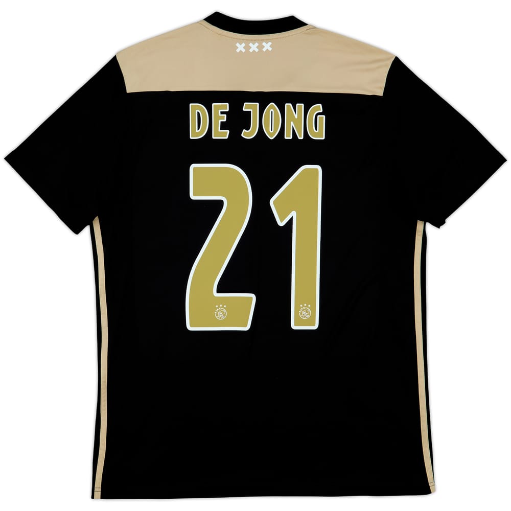 2018-19 Ajax Away Shirt De Jong #21 - 8/10 - (L)