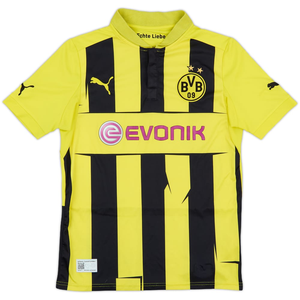 2012-13 Borussia Dortmund European Home Shirt - 6/10 - (XL.Boys)