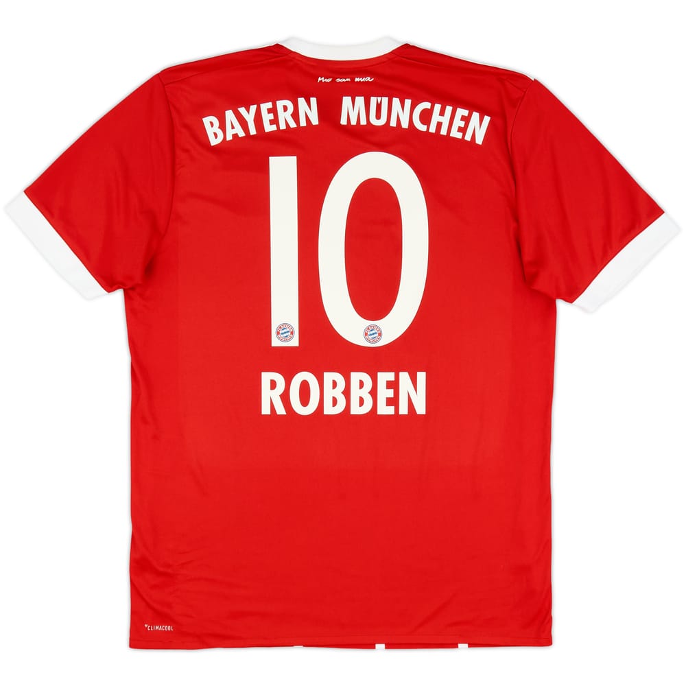 2017-18 Bayern Munich Home Shirt Robben #10 - 6/10 - (M)