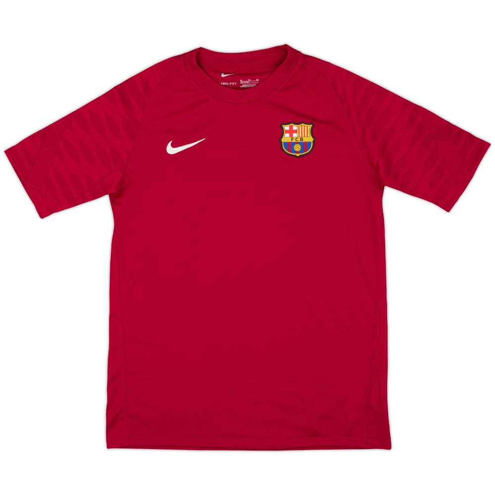 2021-22 Barcelona Nike Training Shirt - 9/10 - (XL.Boys)