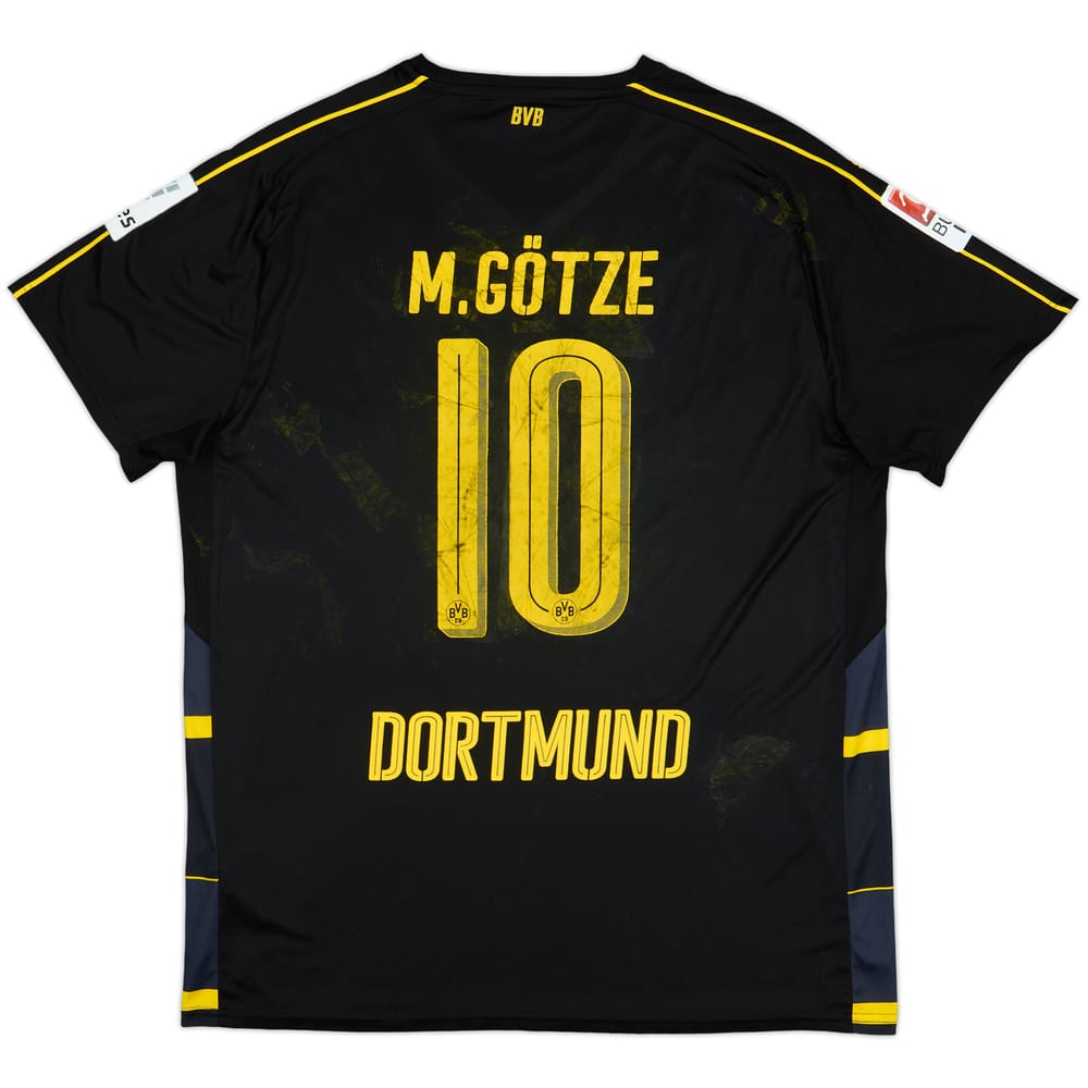 2016-17 Borussia Dortmund Away Shirt M.Gotze #10 - 4/10 - (XXL)