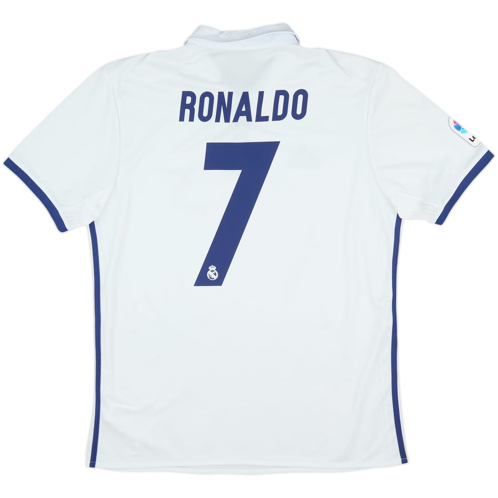 2016-17 Real Madrid Home Shirt Ronaldo #7 - 6/10 - (L)