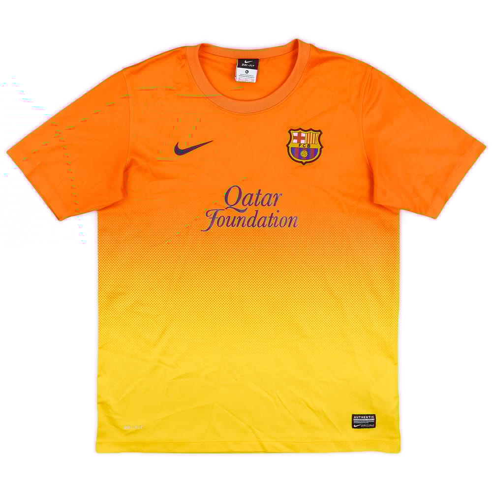 2012-13 Barcelona Basic Away Shirt - 8/10 - (XL.Boys)
