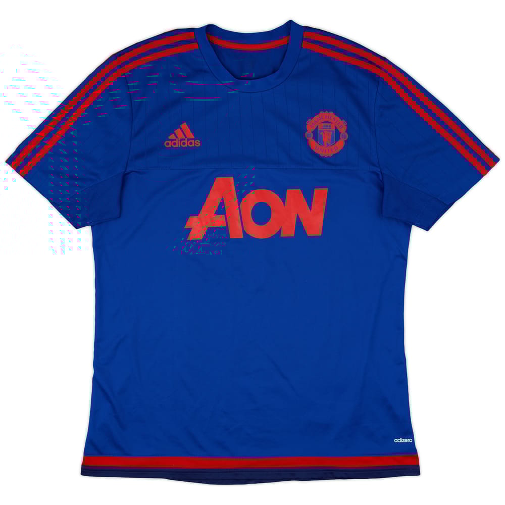 2015-16 Manchester United adidas Training Shirt - 10/10 - (L)