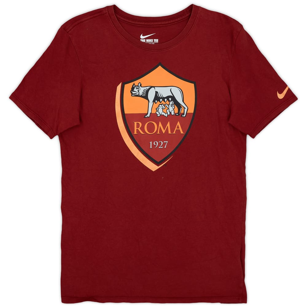 2015-16 Roma Nike Graphic Tee - 8/10 - (S)