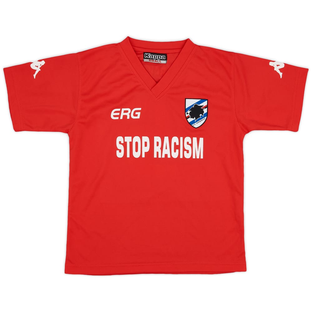 2014-15 Sampdoria Kappa Training Shirt #5 - 8/10 - (S)