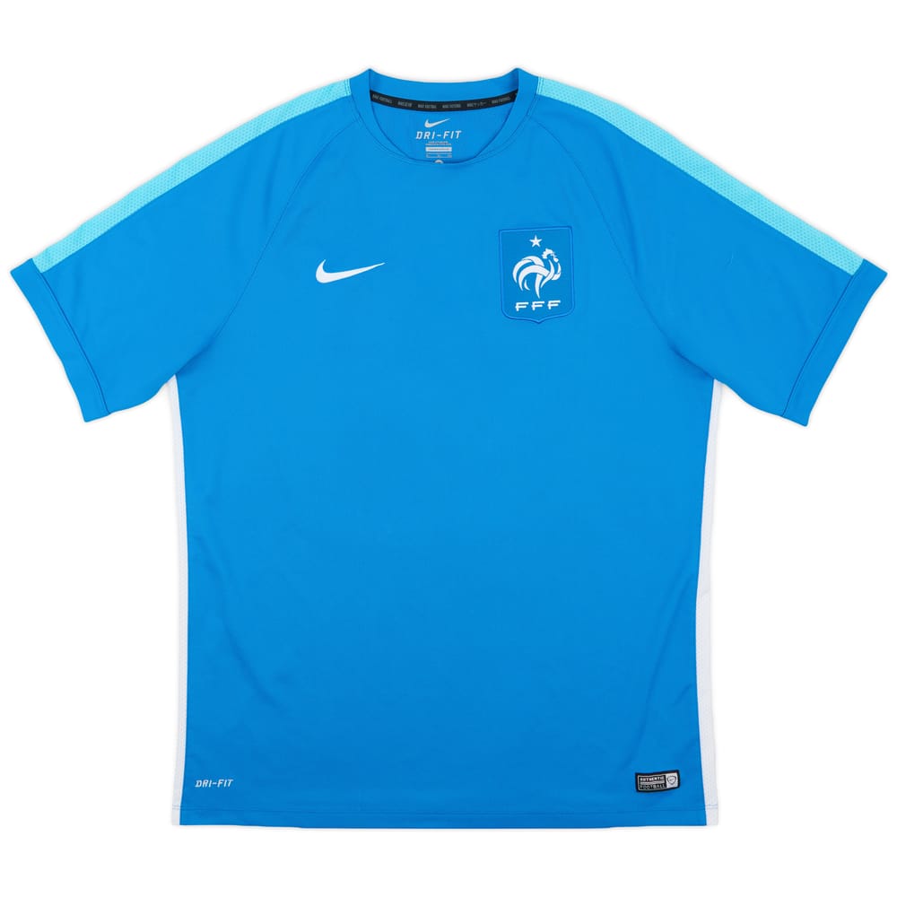 2015-16 France Nike Training Shirt - 8/10 - (XL)