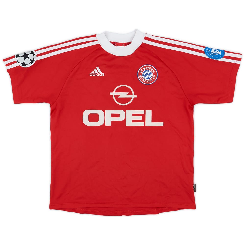 2001-02 Bayern Munich CL Shirt - 9/10 - (XL.Boys)
