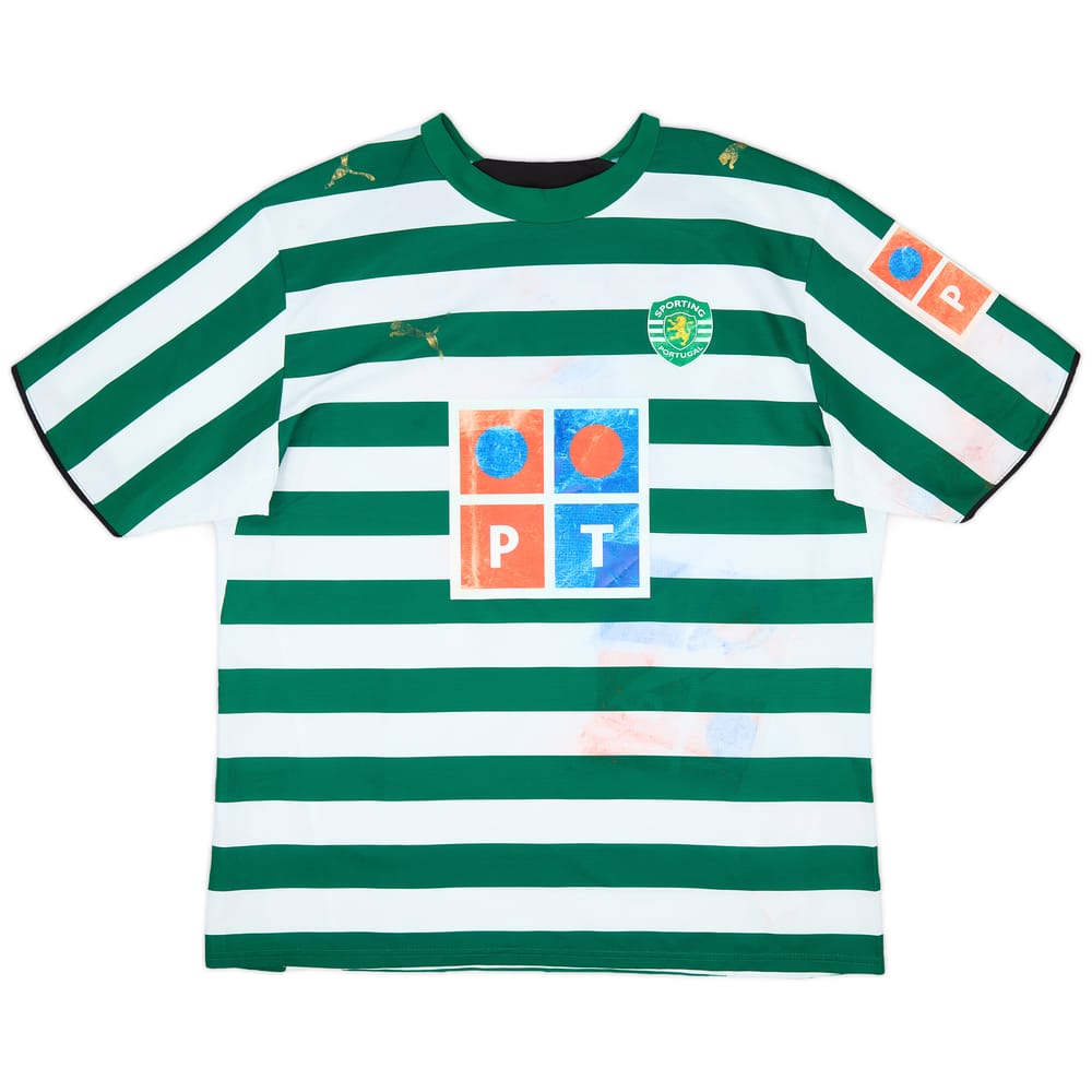2006-07 Sporting Lisbon Home Shirt - 4/10 - (XL)