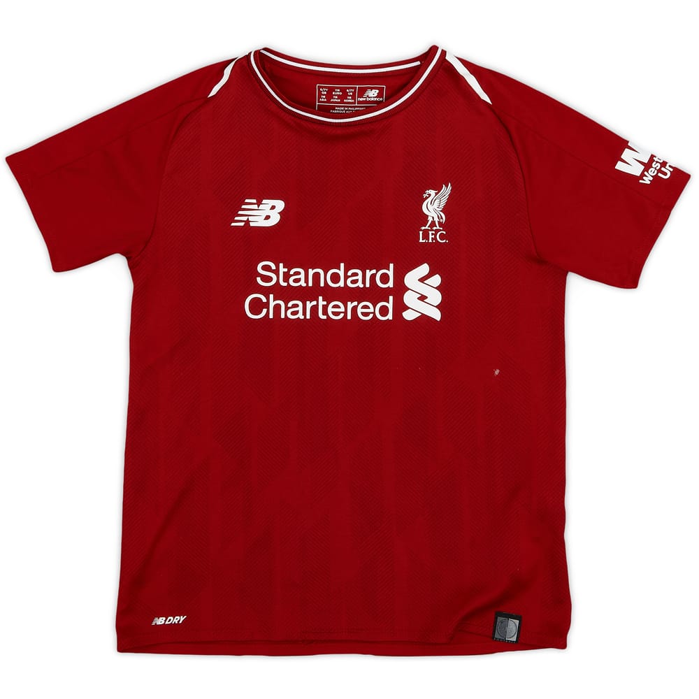 2018-19 Liverpool Home Shirt - 6/10 - (6-7 Years)