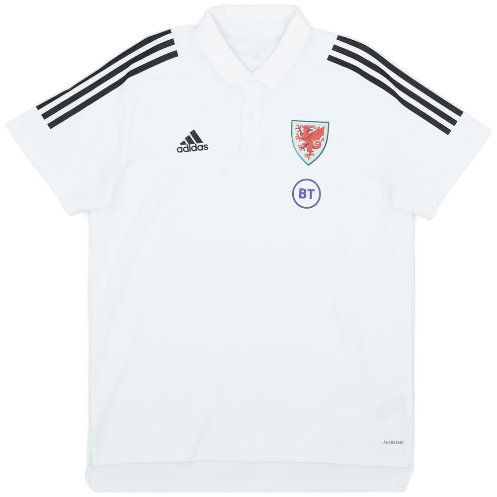 2020-21 Wales adidas Polo T-Shirt - 5/10
