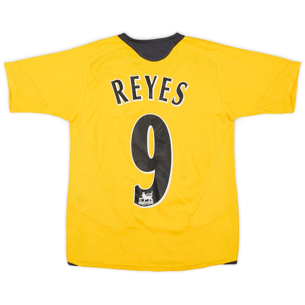 2005-06 Arsenal Away Shirt Reyes #9 - 5/10 - (S.Boys)