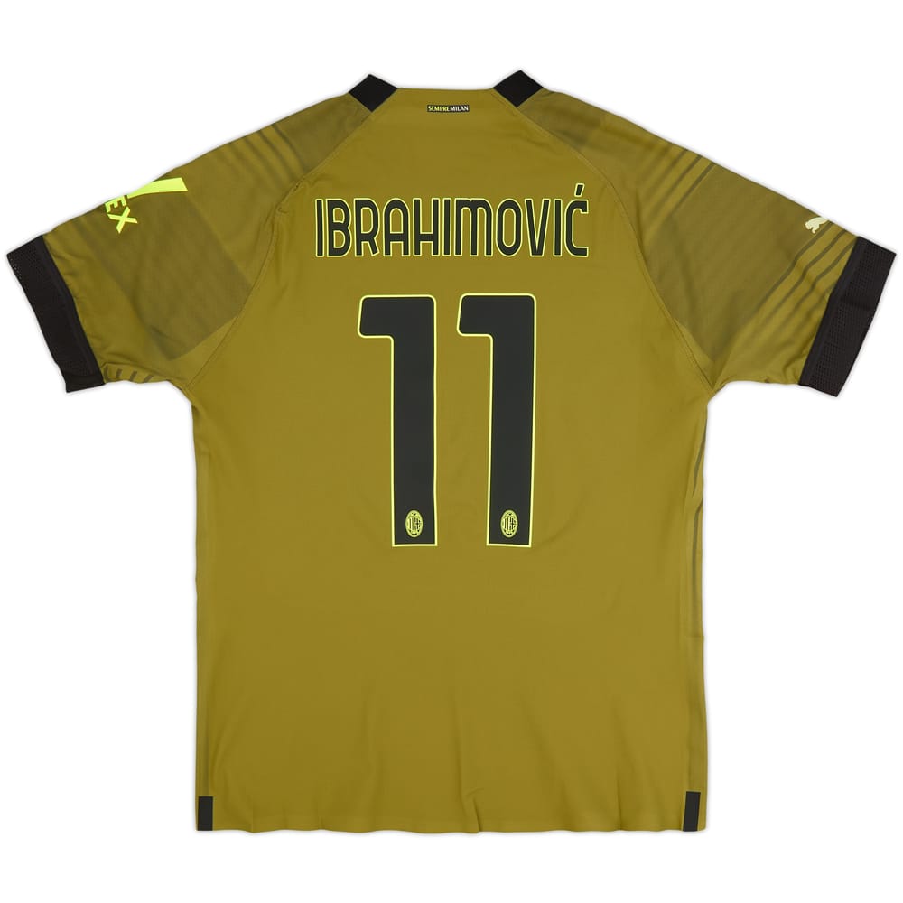 2022-23 AC Milan Authentic Third Shirt Ibrahimovic #11