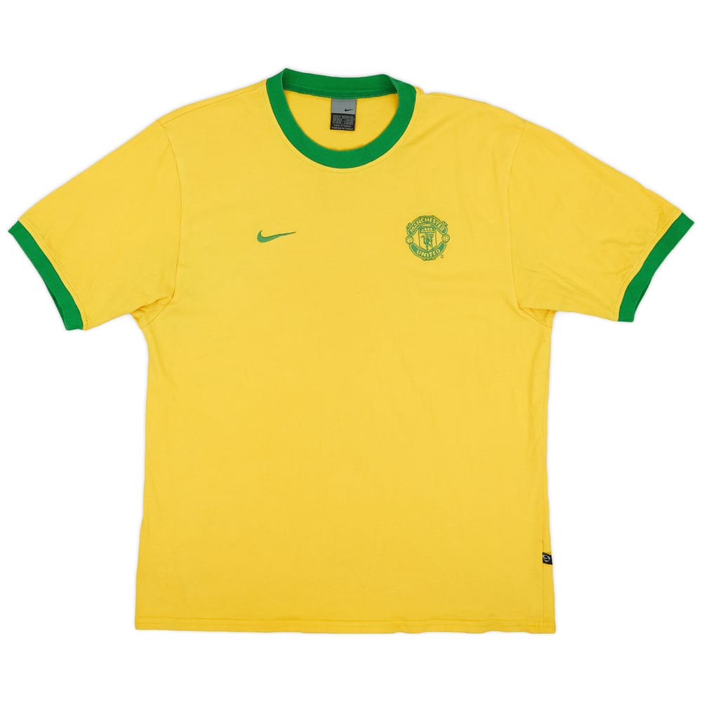 2004-05 Manchester United Nike Cotton Training Shirt - 5/10 - (M)