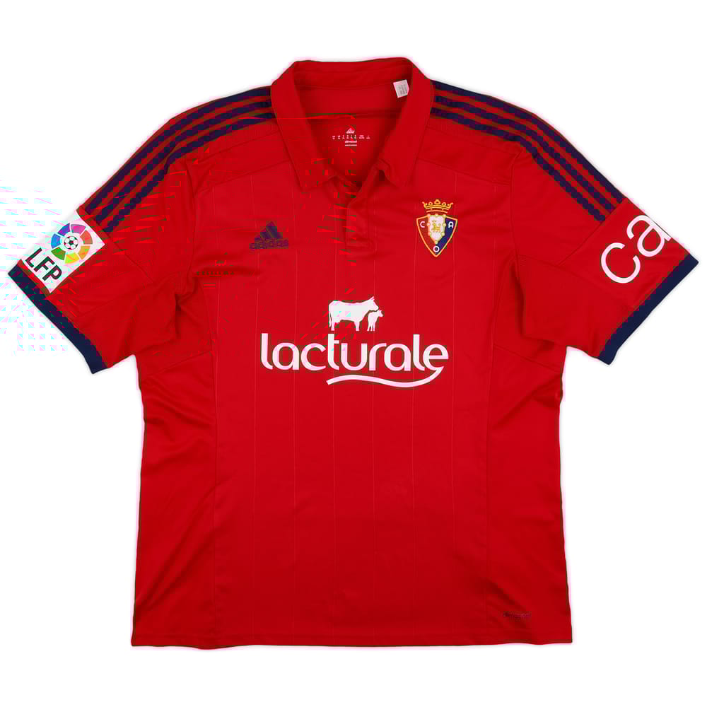 2014-15 Osasuna Home Shirt - 8/10 - (XL)