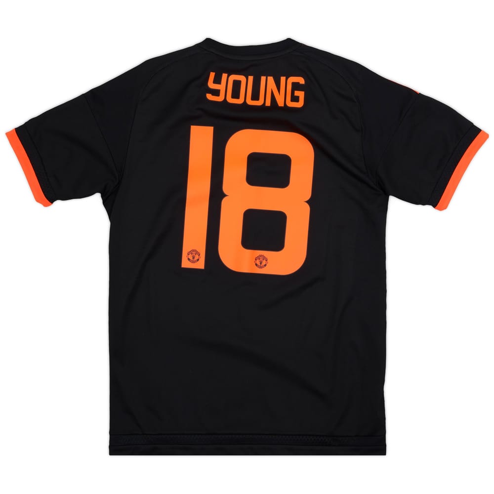 2015-16 Manchester United Third Shirt Young #18 - 9/10 - (M)