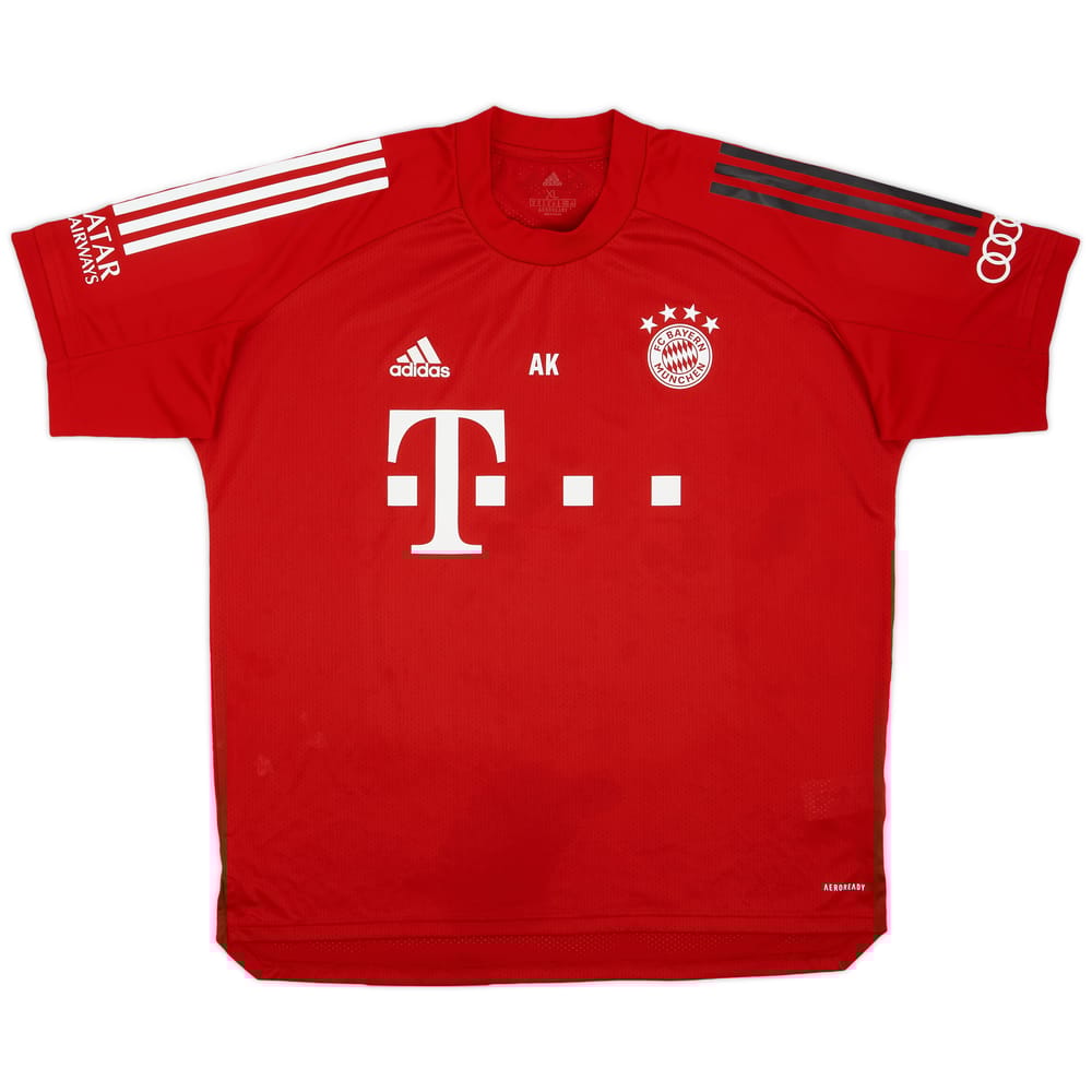 2020-21 Bayern Munich Staff Issue adidas Training Shirt AK - 8/10 - (XL)