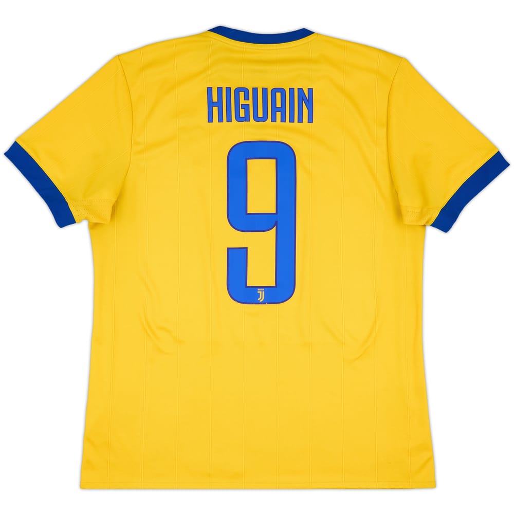 2017-18 Juventus Away Shirt Higuain #9 - 6/10 - (L)