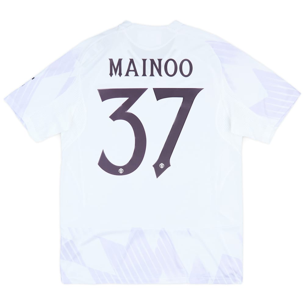 2025-26 Manchester United Authentic Away Shirt Mainoo #37