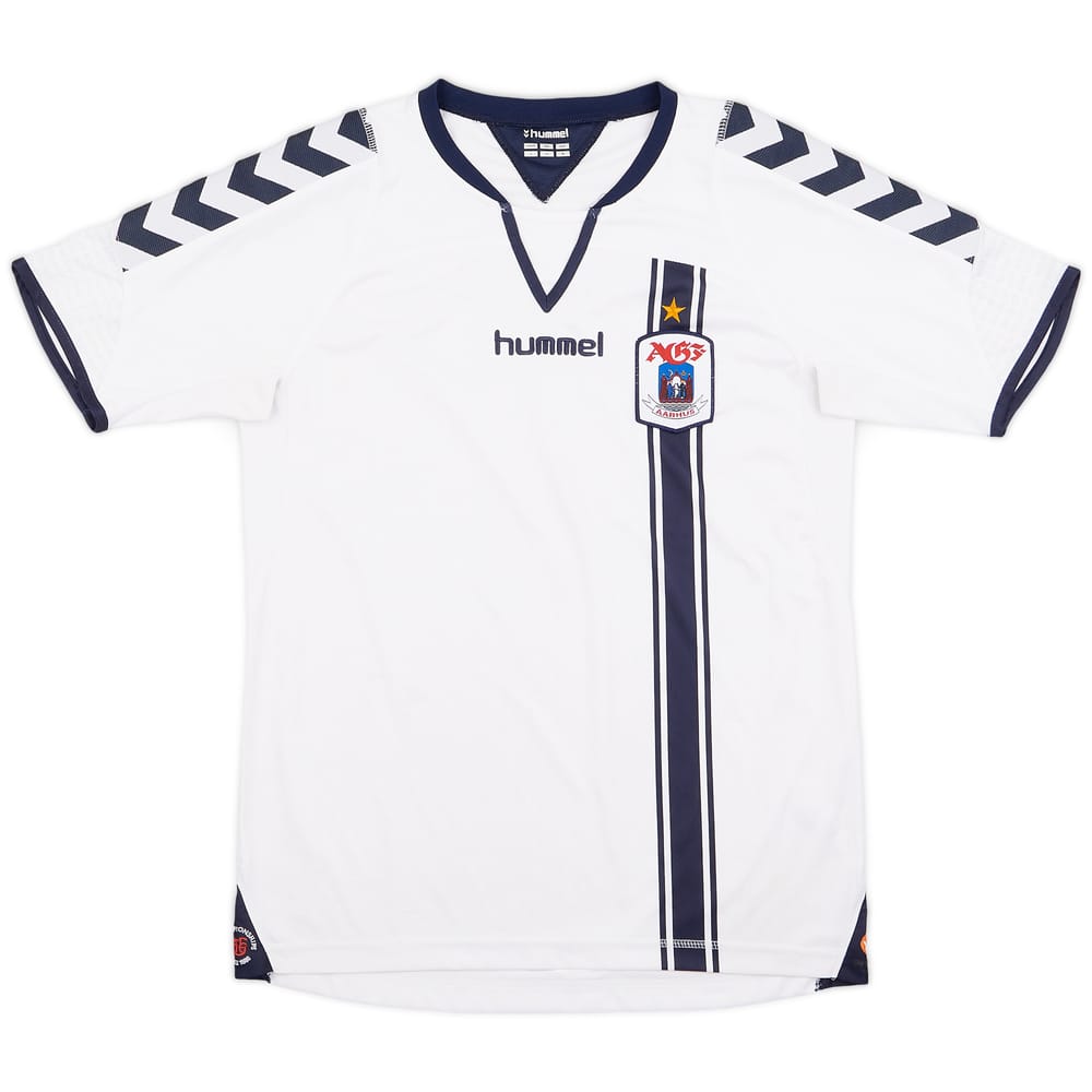 2010-11 AGF Aarhus Home Shirt - 7/10 - (S)