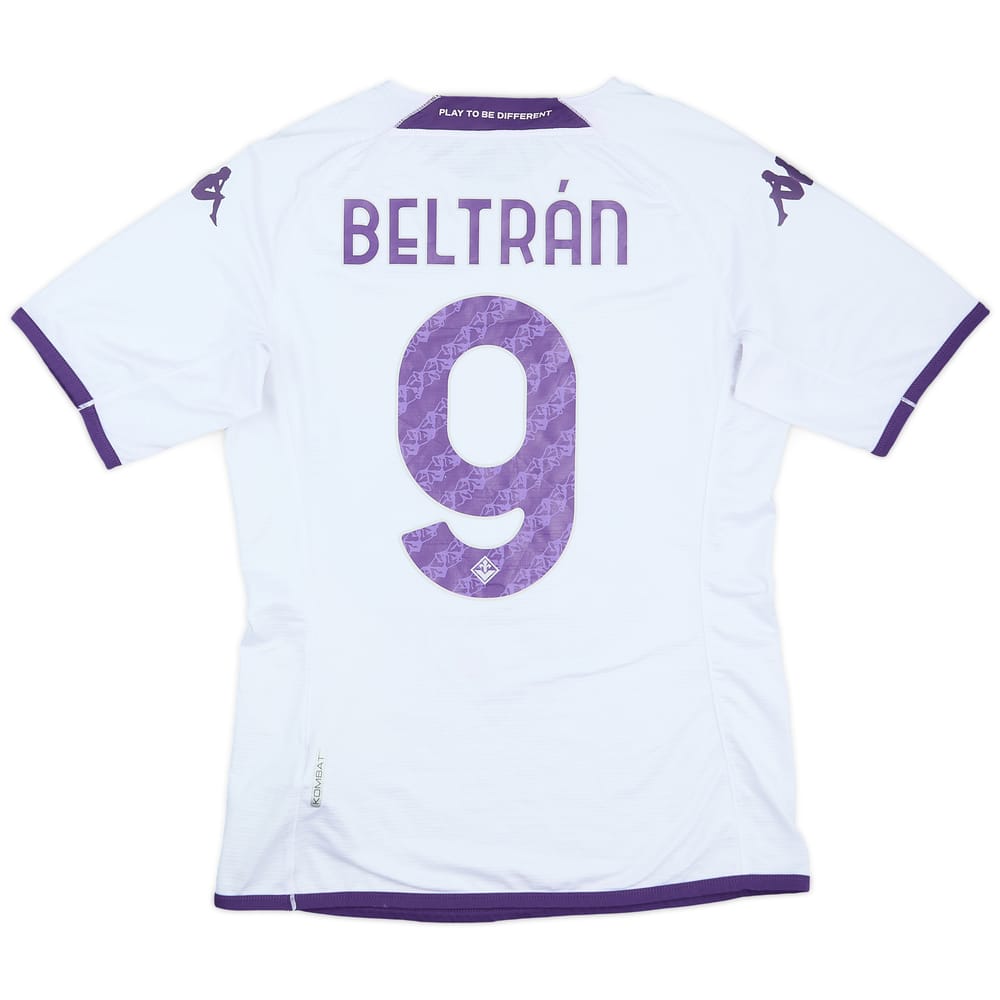 2022-23 Fiorentina Authentic Away Shirt Beltran #9 - 9/10 - (M)