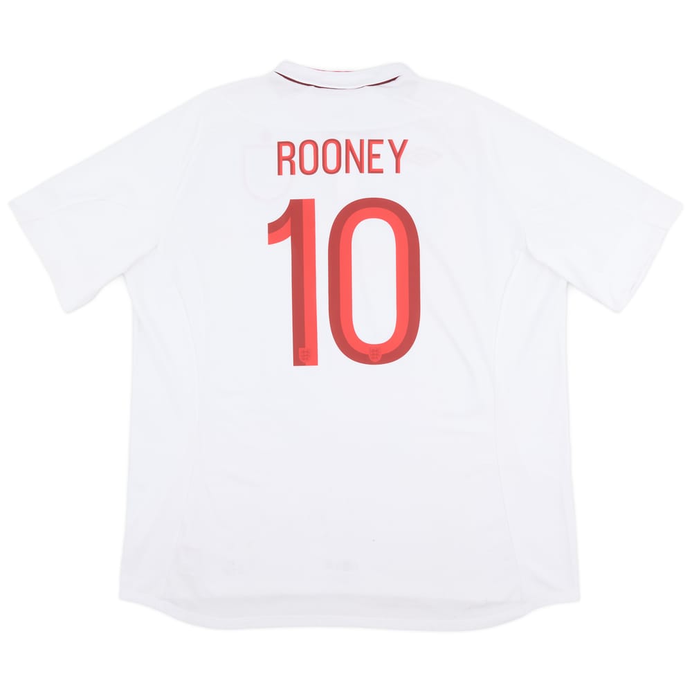 2012-13 England Home Shirt Rooney #10 - 6/10 - (3XL)