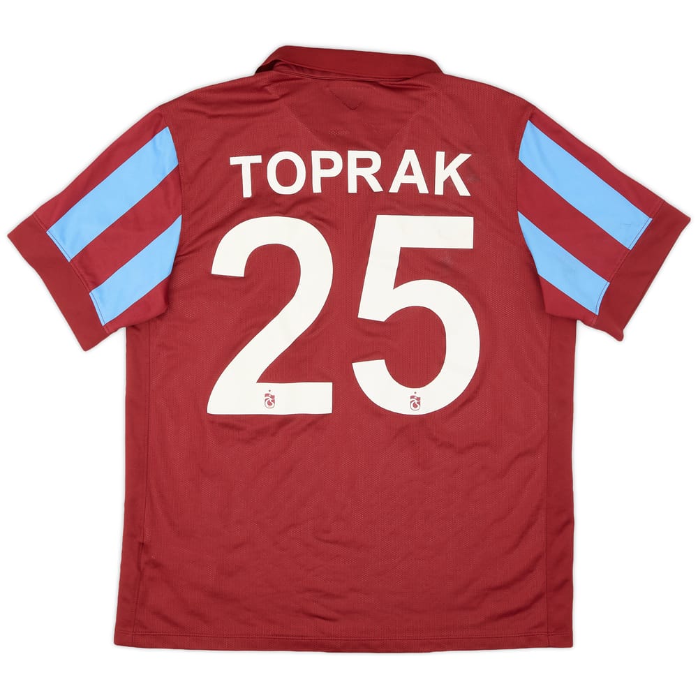 2014-15 Trabzonspor Home Shirt Toprak #25 - 7/10 - (L)