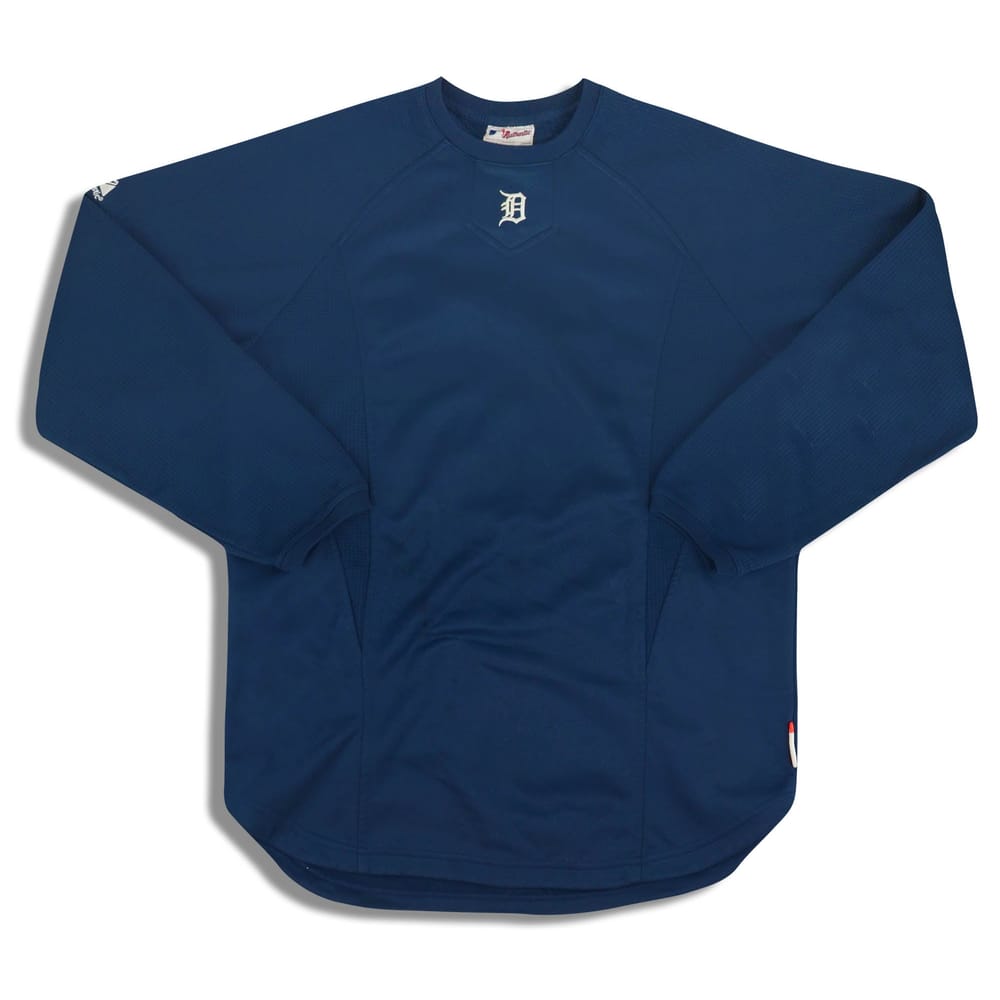 2010 Detroit Tigers Authentic Majestic Training Top L