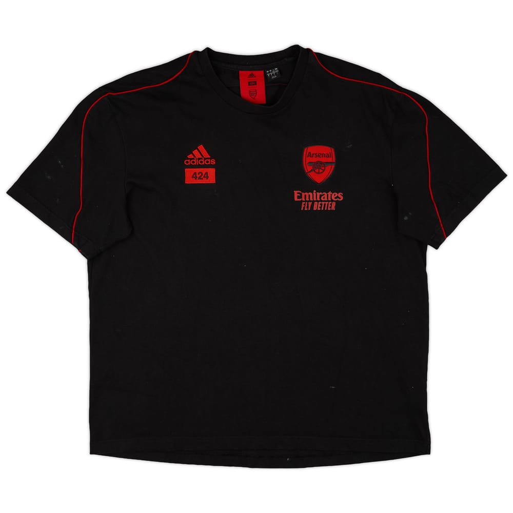 2020-21 Arsenal adidas x 424 Training Tee - 7/10 - (L)