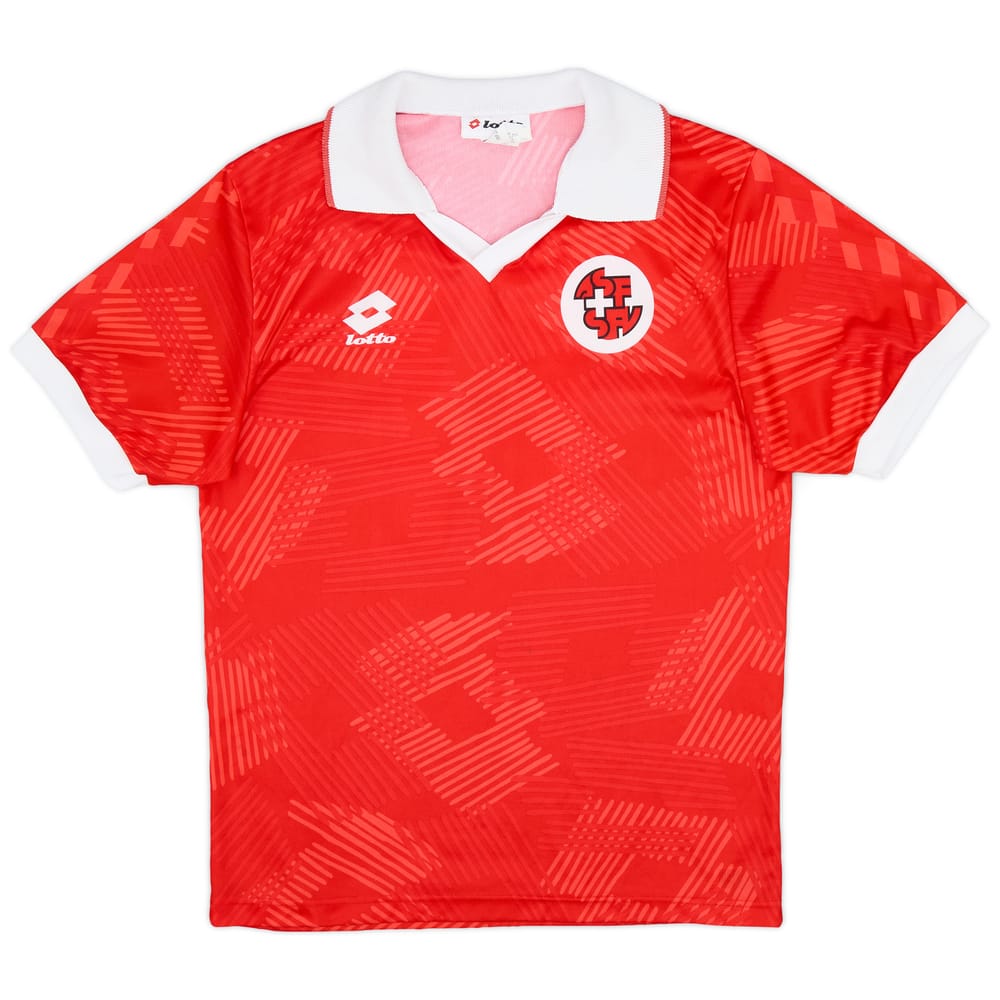 1992-93 Switzerland Home Shirt #11 - 8/10 - (XS)