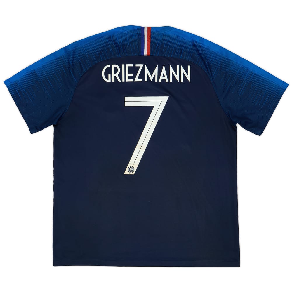 2018 France Home Shirt Griezmann #7 - 8/10 - (XL)