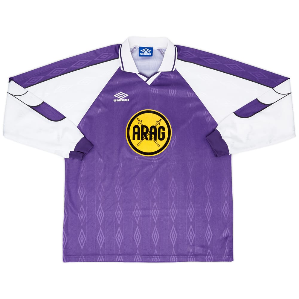 1999-00 Umbro Template L/S Shirt #2 - 8/10 - (XXL)