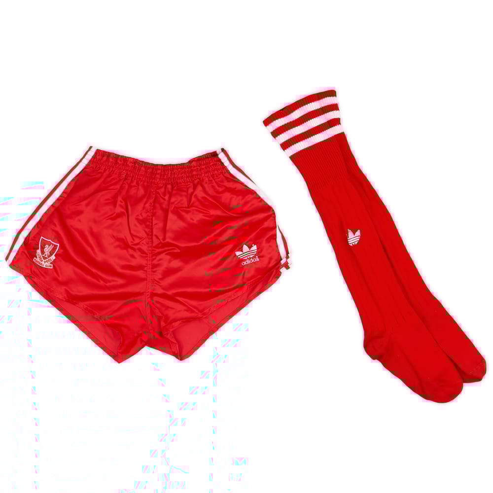 1987-89 Liverpool Player Issue Home Shorts & Socks