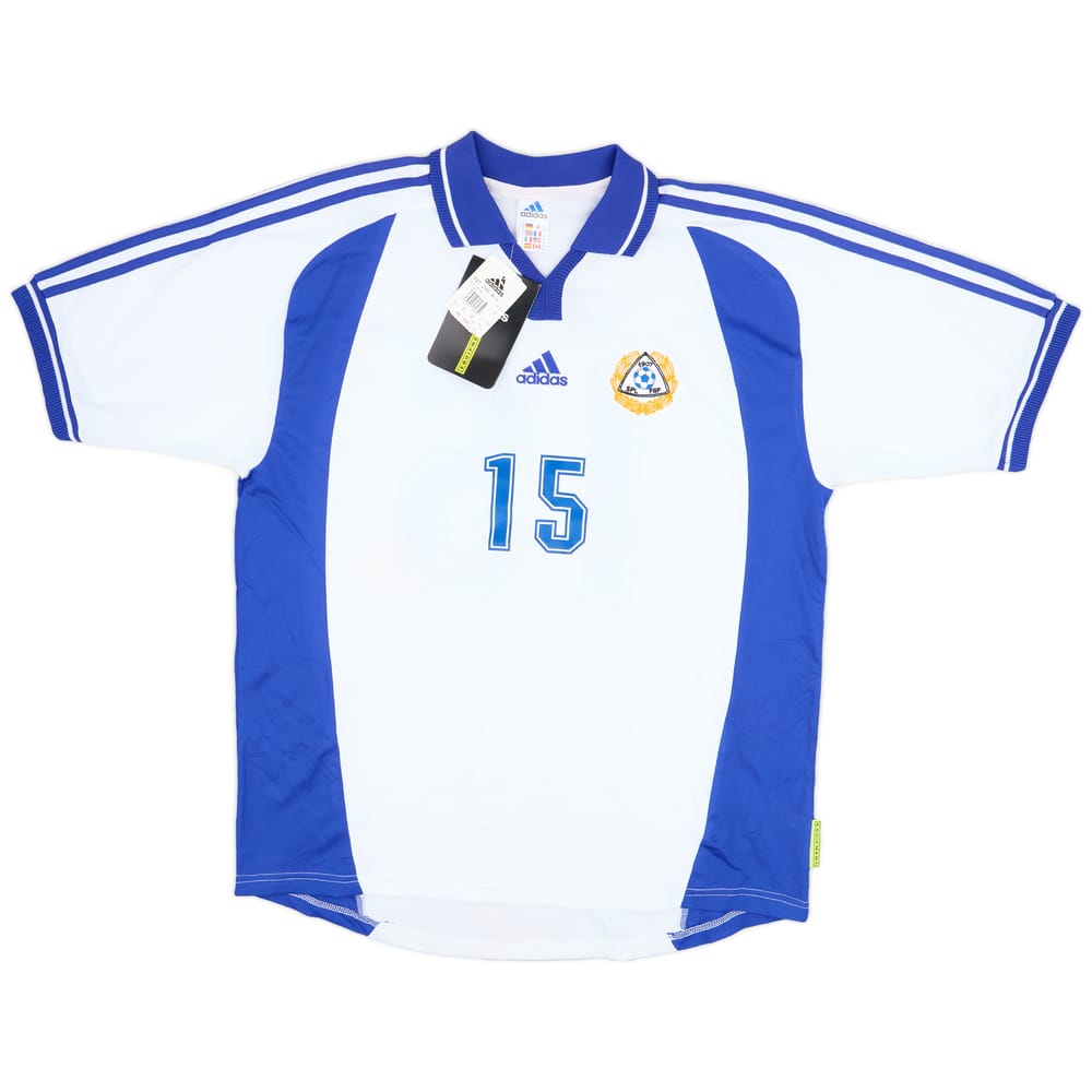 2000-02 Finland Player Issue Home Shirt #15 (XL)