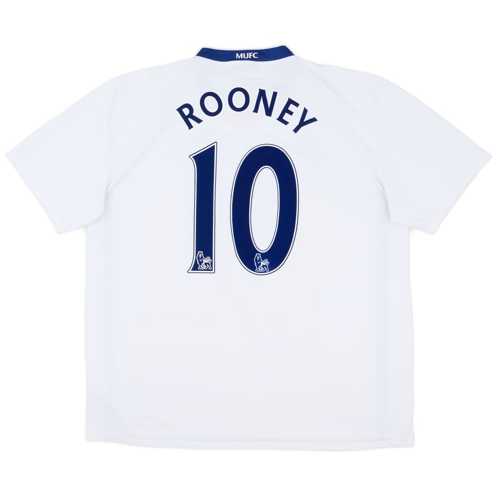 2008-10 Manchester United Away Shirt Rooney #10 - 7/10 - (XXL)