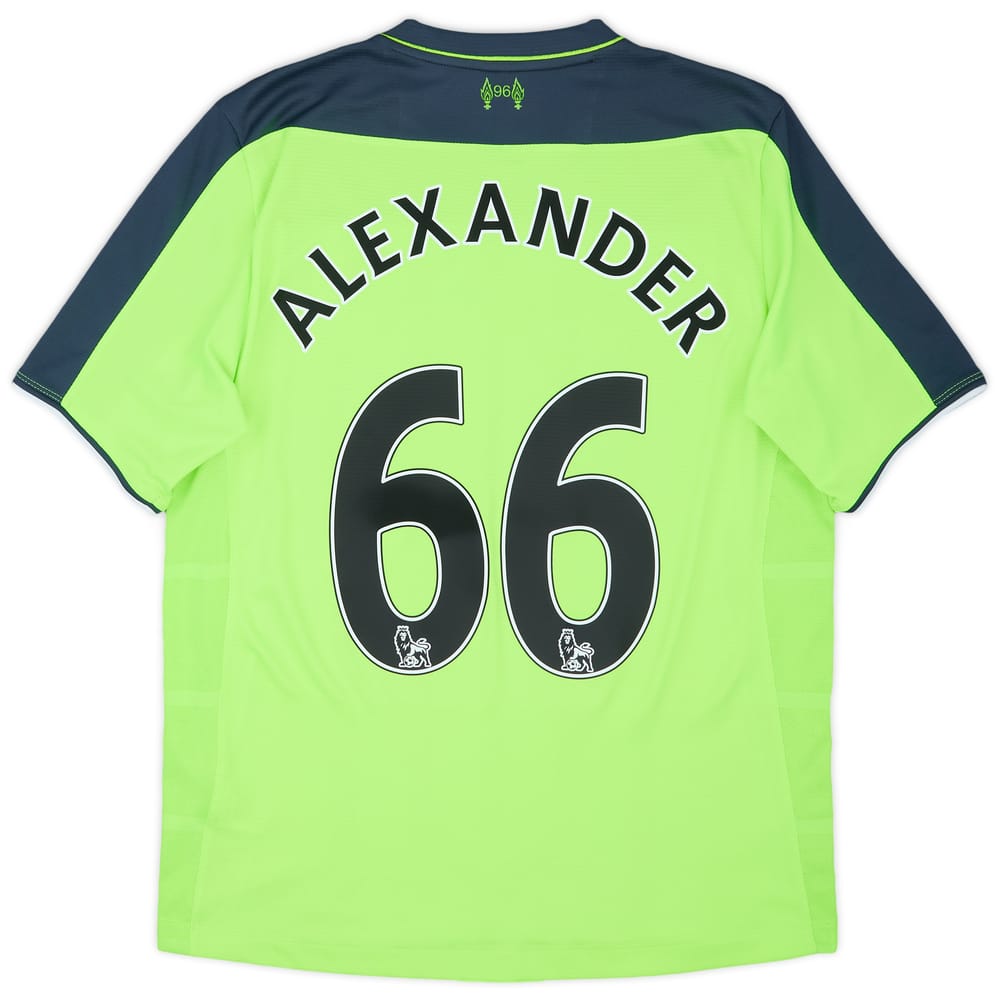 2016-17 Liverpool Third Shirt Alexander #66 - 8/10 - (S)