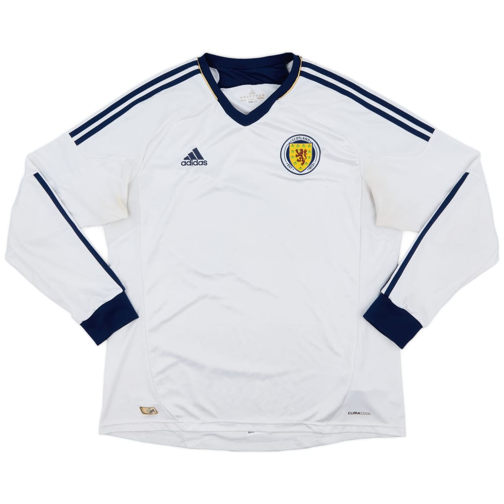 2012-14 Scotland Away L/S Shirt - 7/10 - (XL)